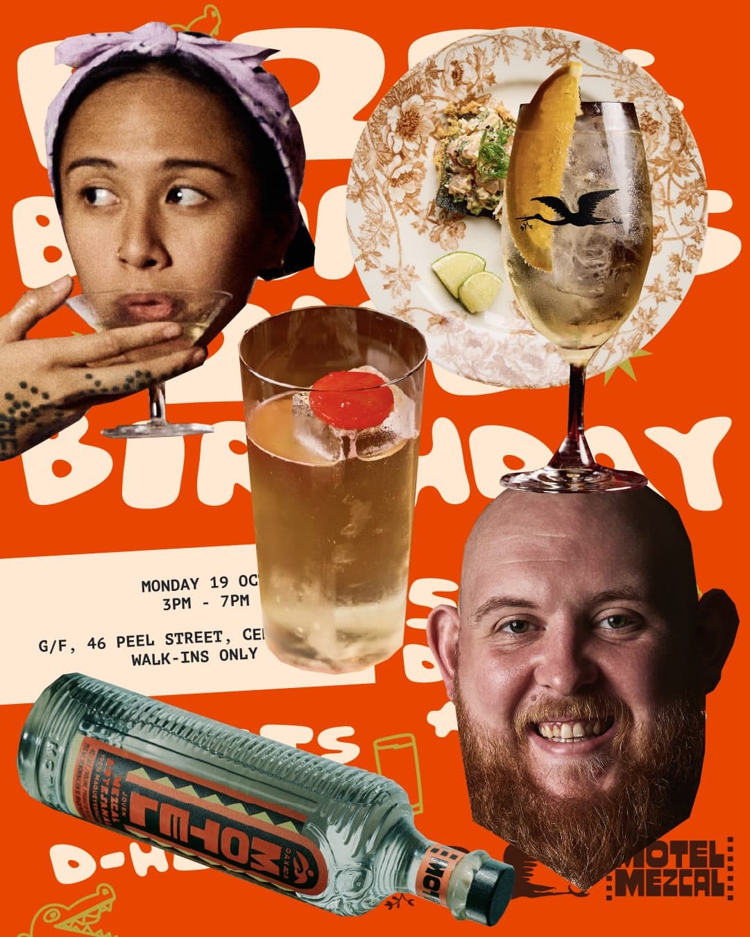 Event poster for 2nd Birthday