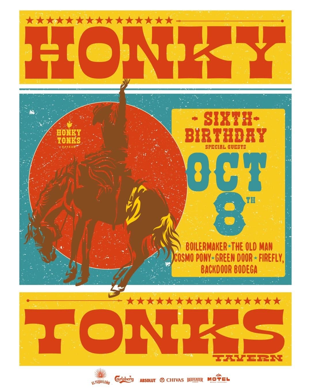 Event poster for 6th Birthday