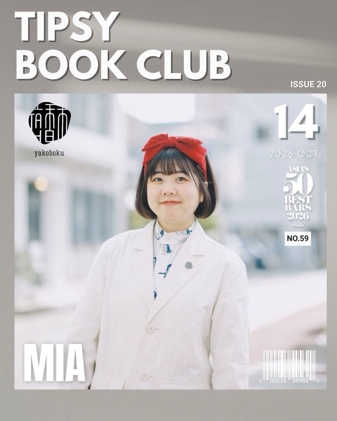 Event poster for Tipsy Book Club