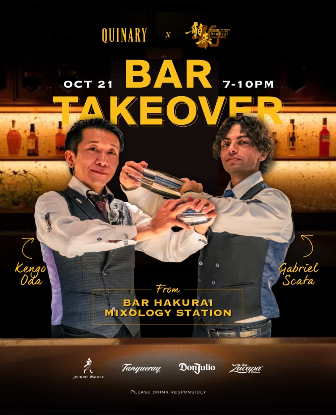 Event poster for BAR Hakurai Takeover