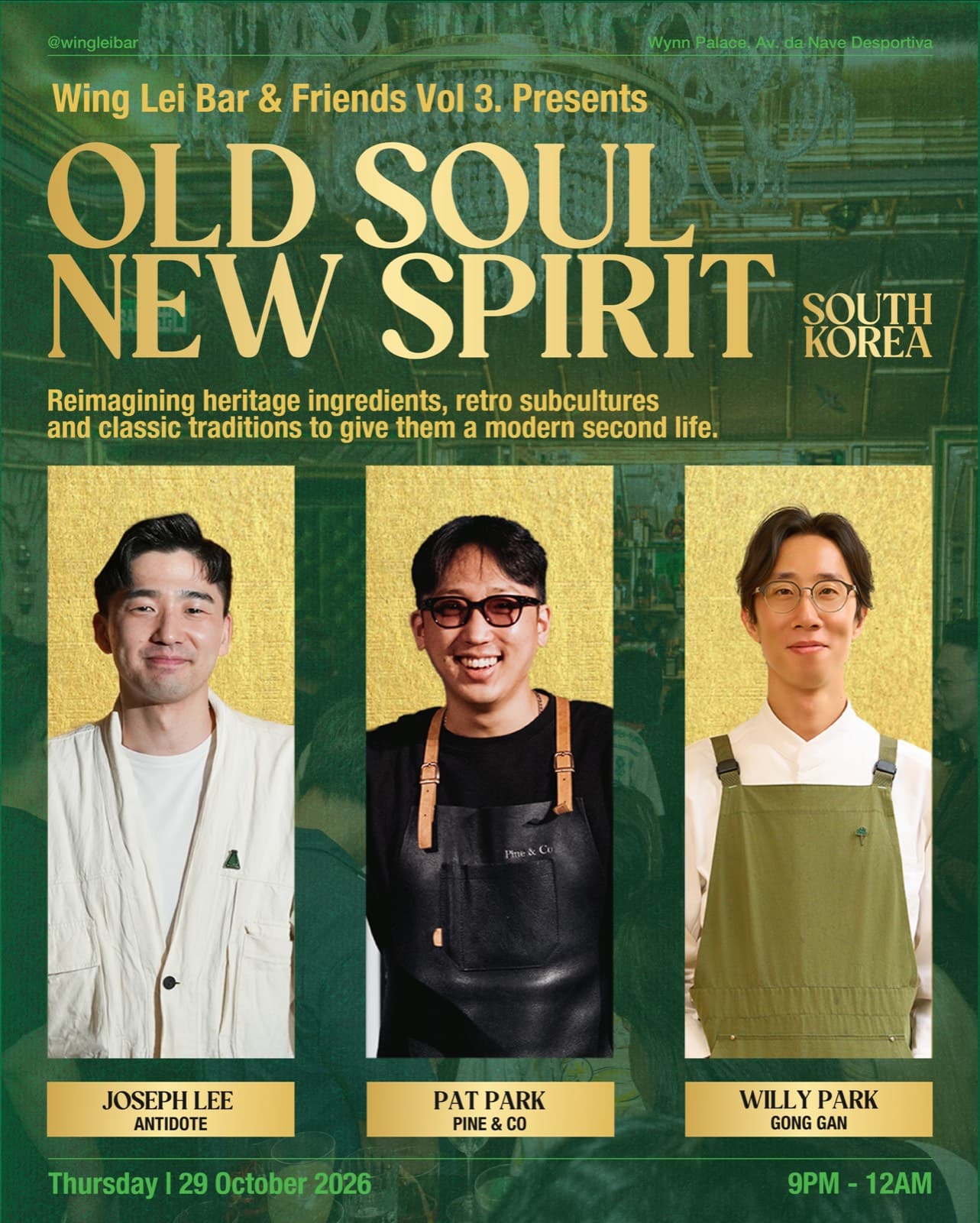 Event poster for Old Soul, New Spirit